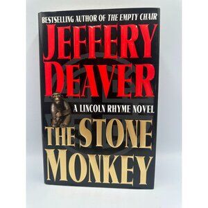 The Stone Monkey Jeffery Deaver 2002 Hardcover First Edition Thriller Pre-Owned